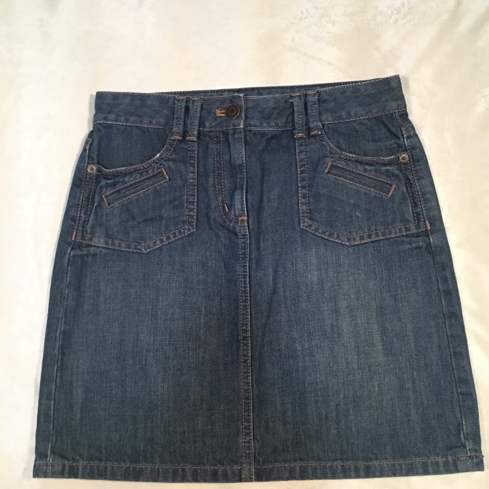 Ann Taylor Jean Skirt Size 4